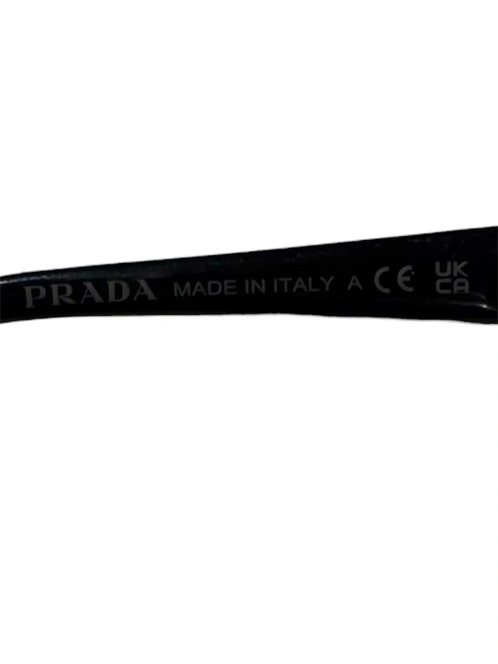 Prada PR A59S Women’s Gold Oval Sunglasses